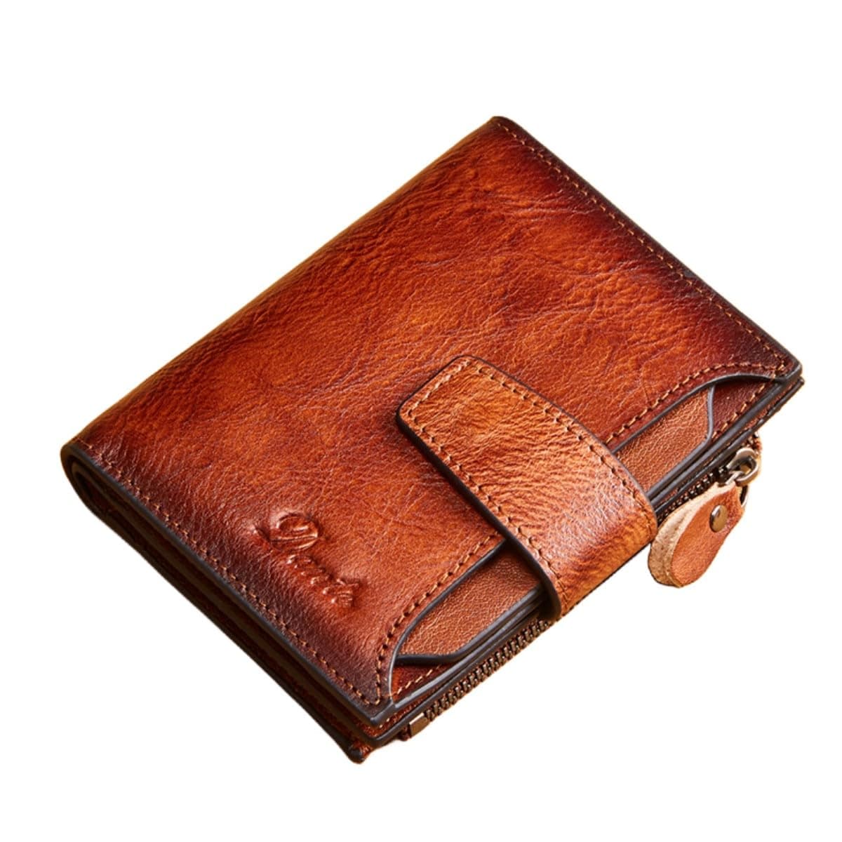 Portfel Skórzany Derino™ Heritage Leather Edition (Brązowy & RFID)